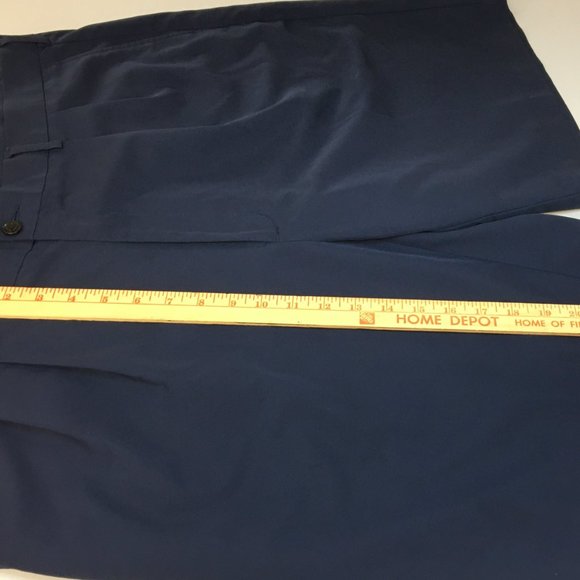 MEN's PRO TOUR GOLF SHORTs 11" INSEAM STRETCH WICKING NAVY BLUE WST: 42 - Picture 5 of 9